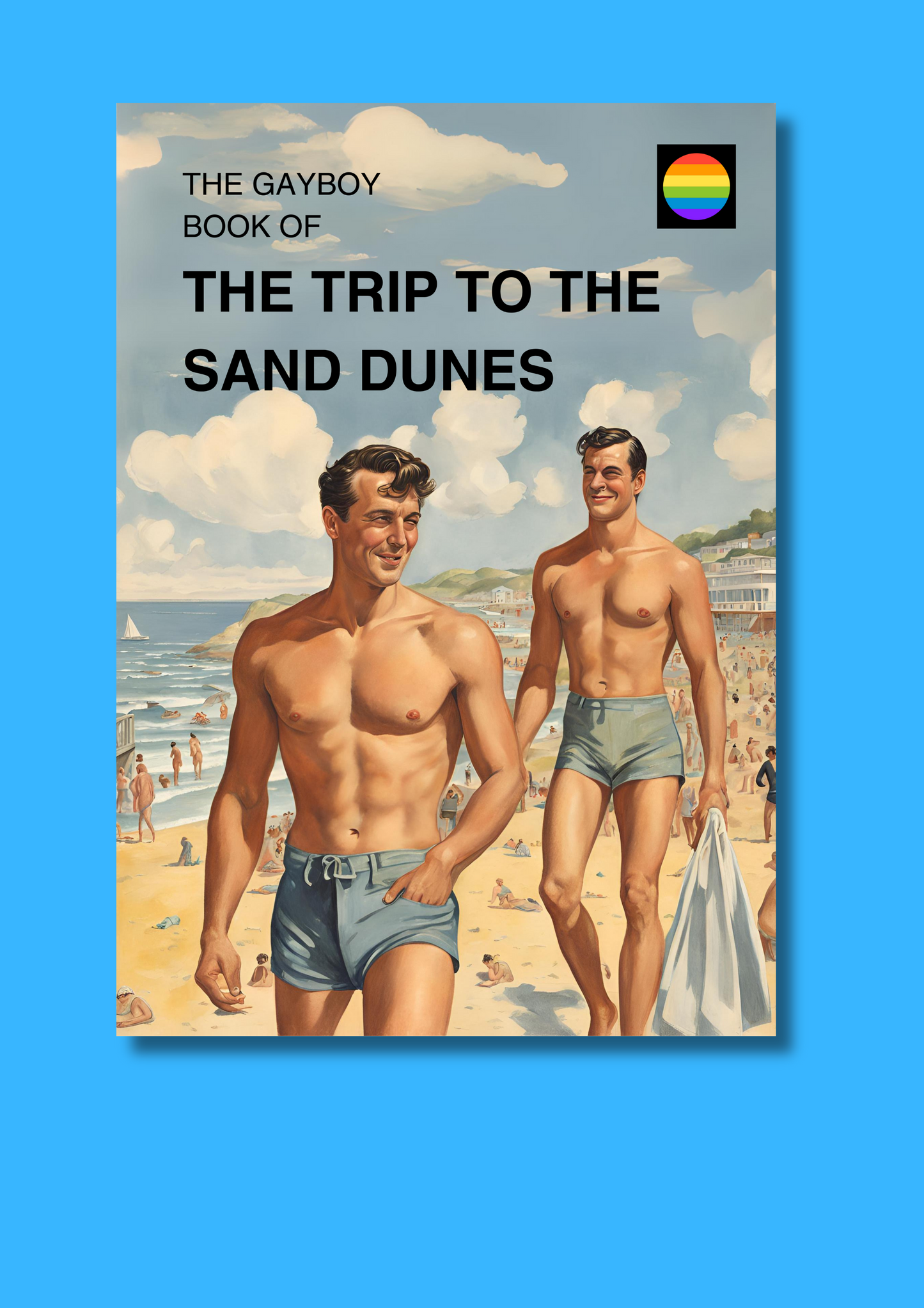 Vintage Books: Sand Dunes Print