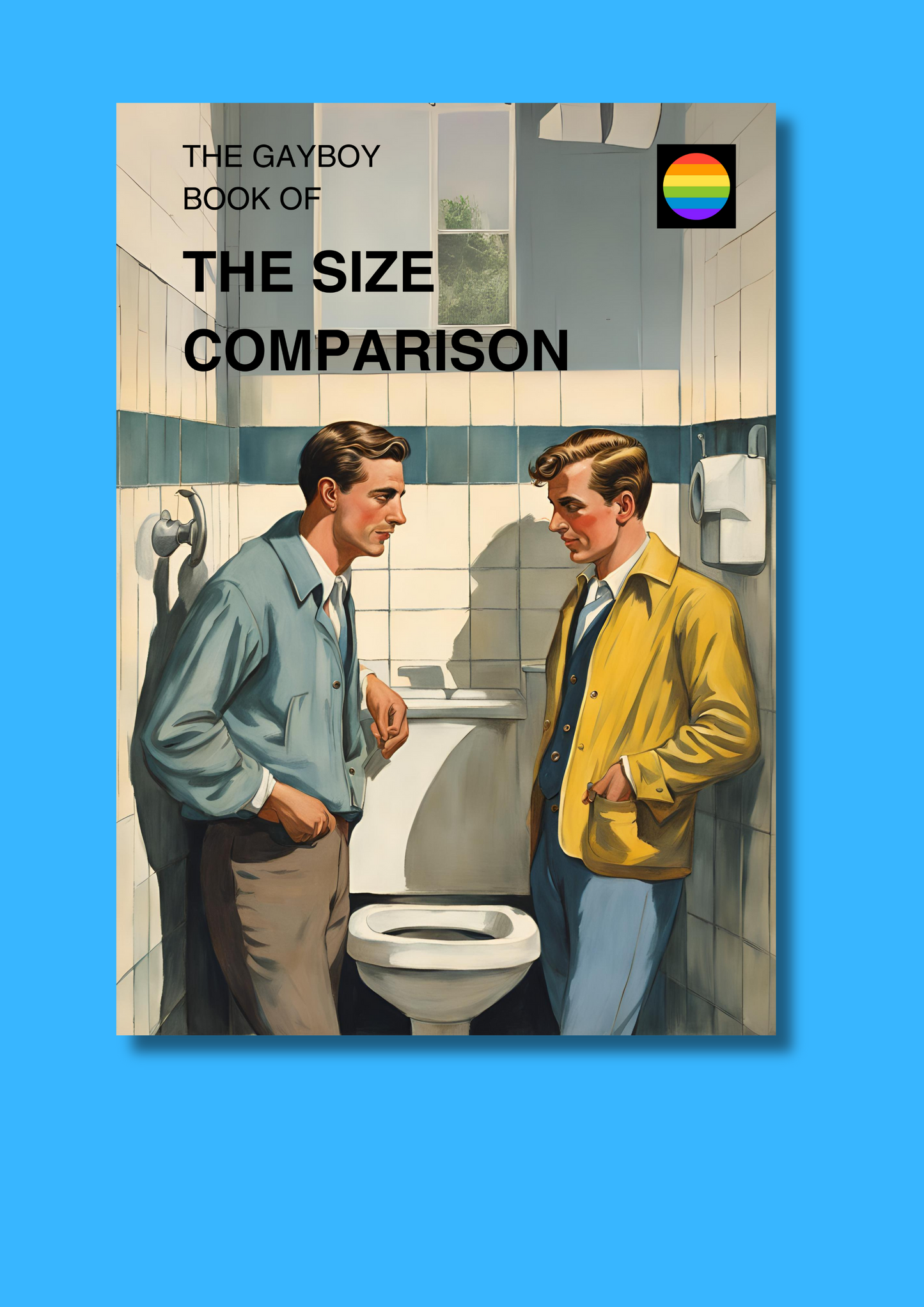 Vintage Books: Size Comparison Print