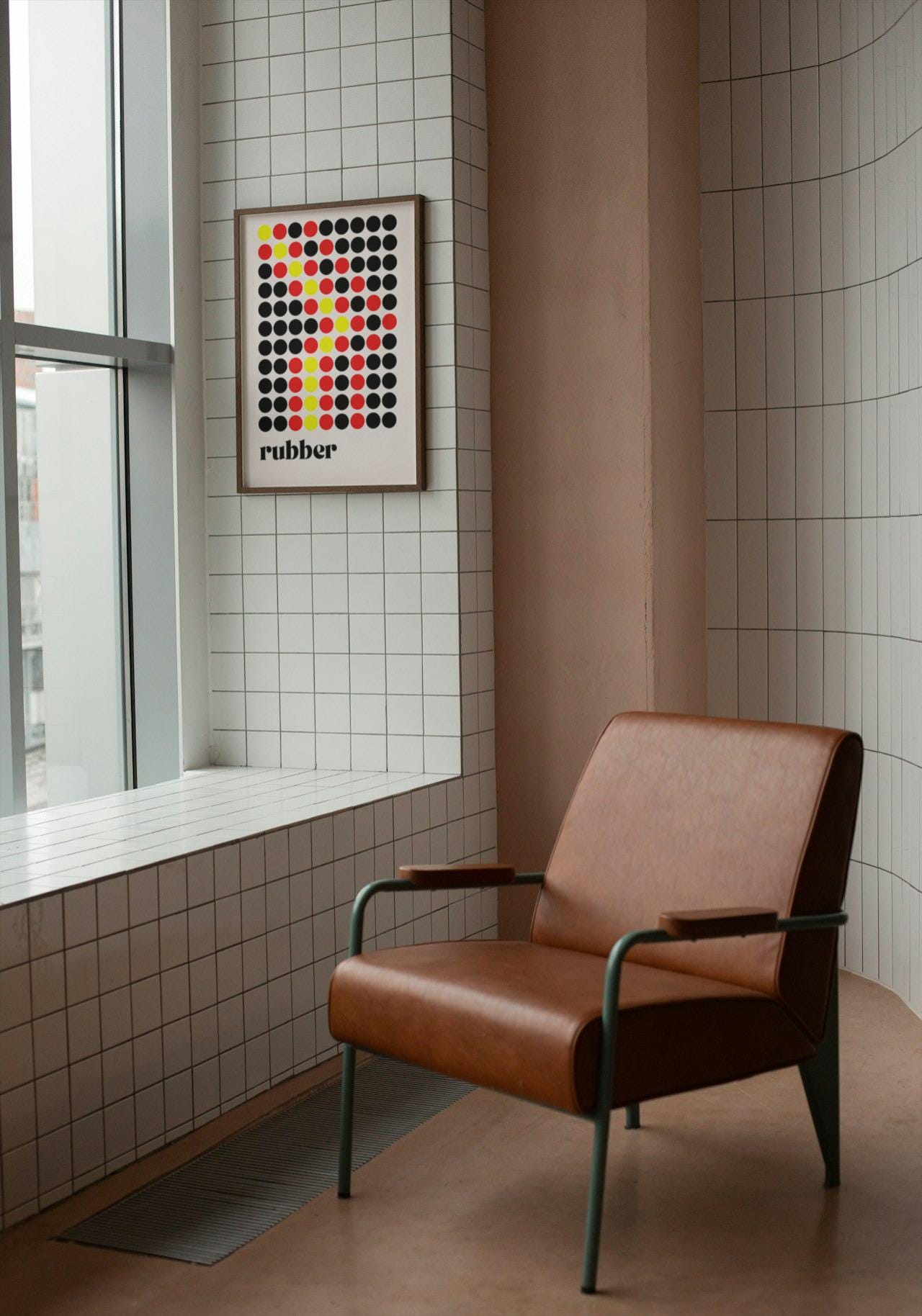 'Rubber Fetish Flag' Bauhaus print