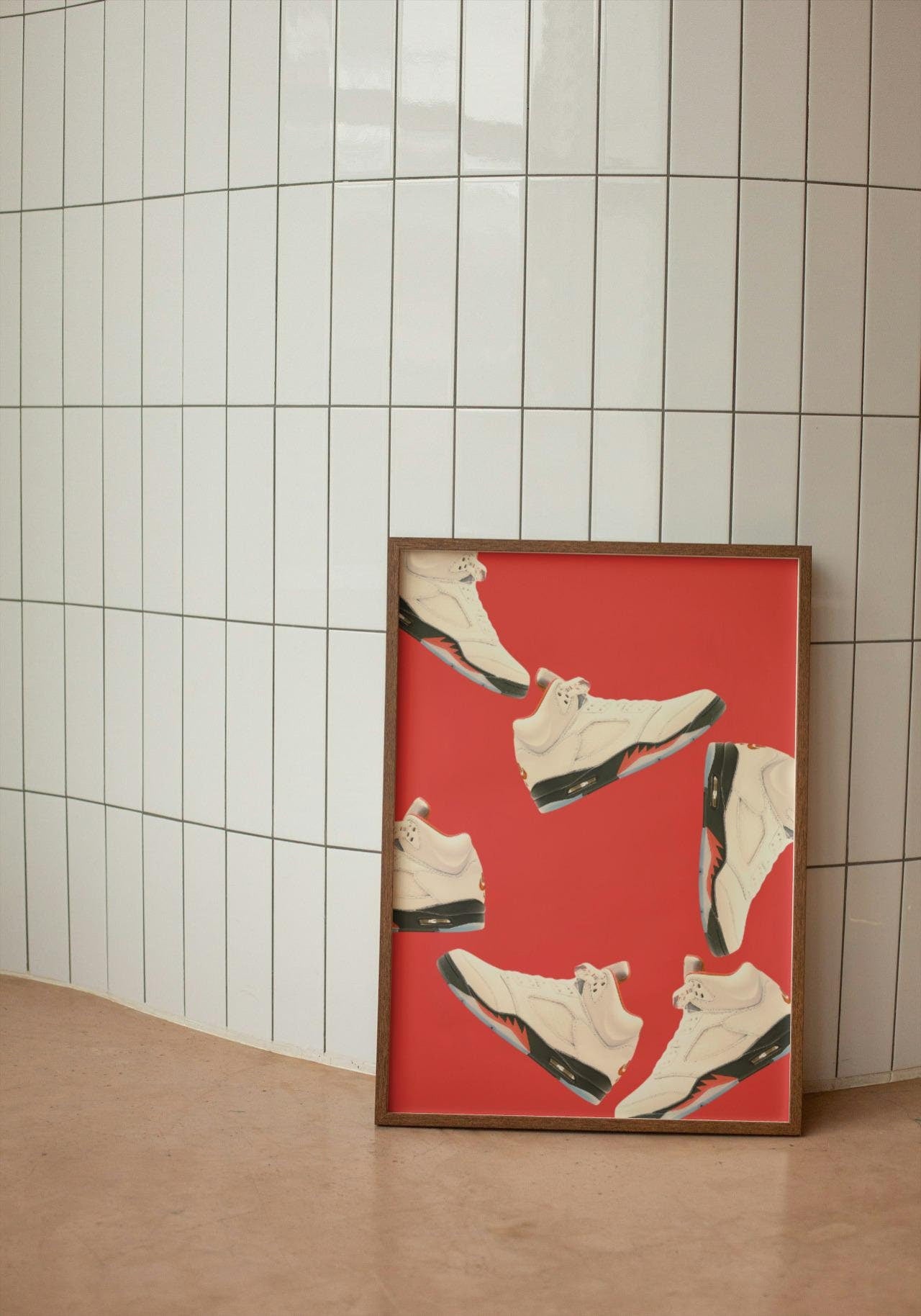 'Sneakers' print