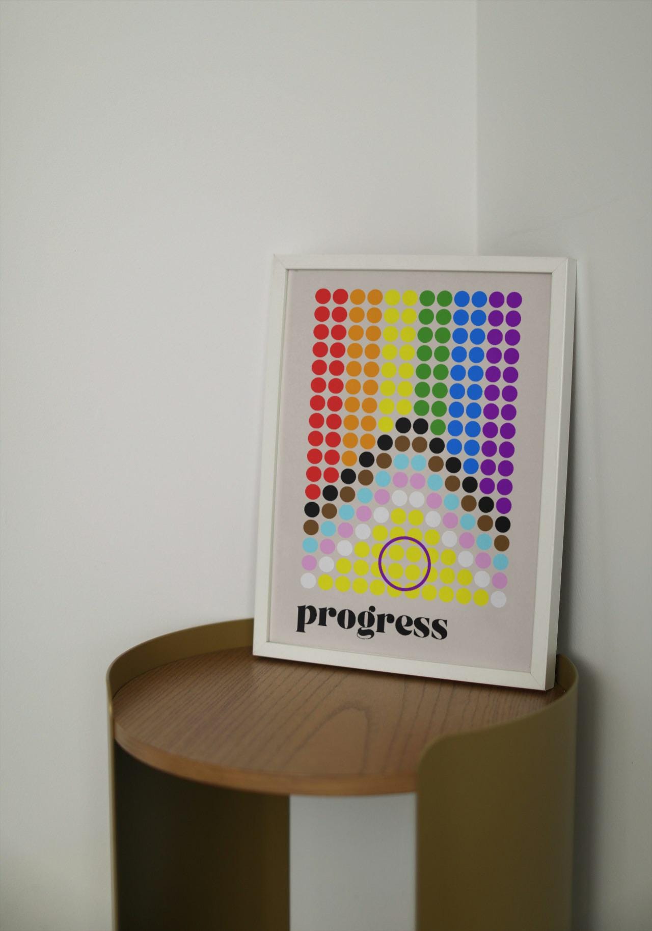 Progress Pride Flag A4 A3 Print