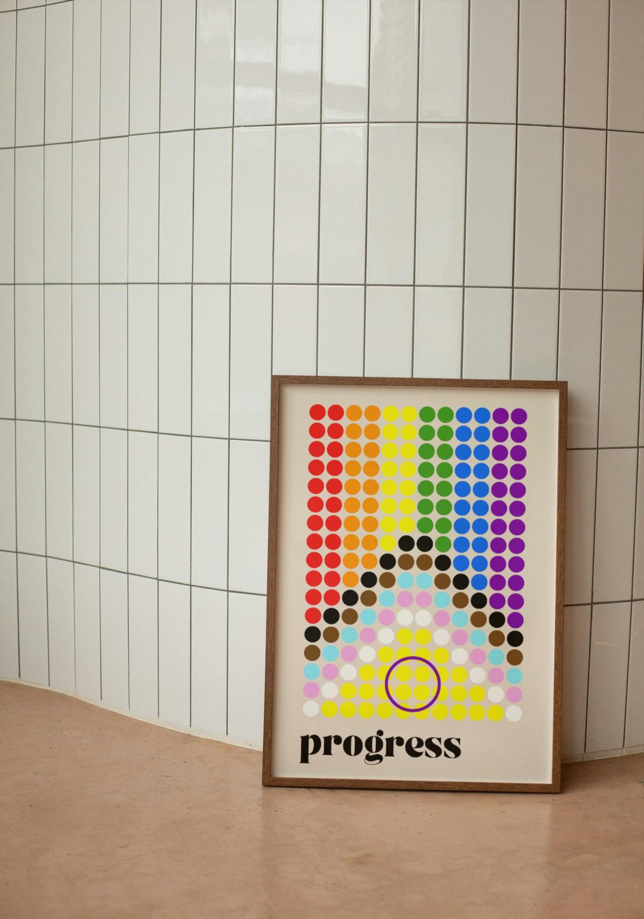 Progress Pride Flag A4 A3 Print