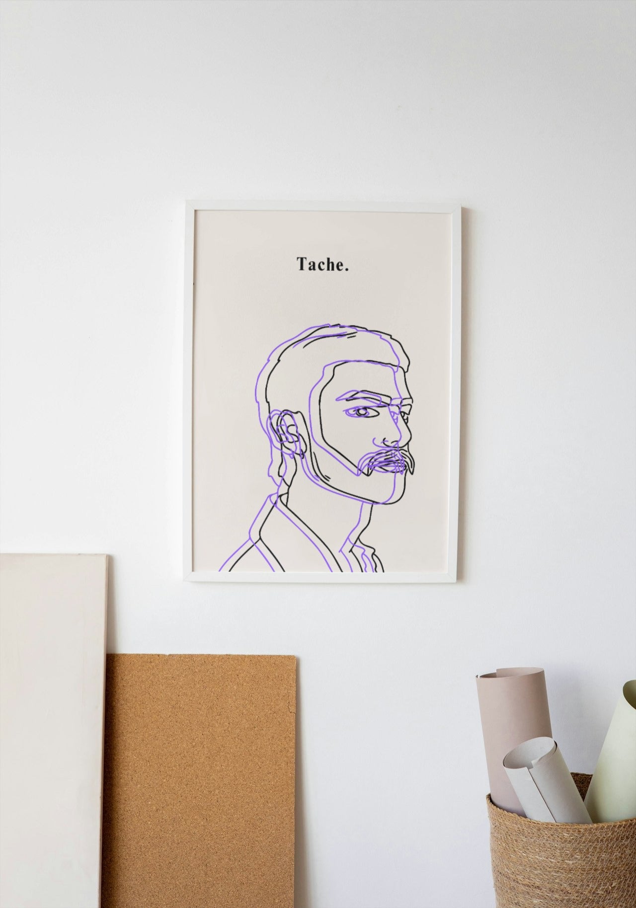 'Tache' print