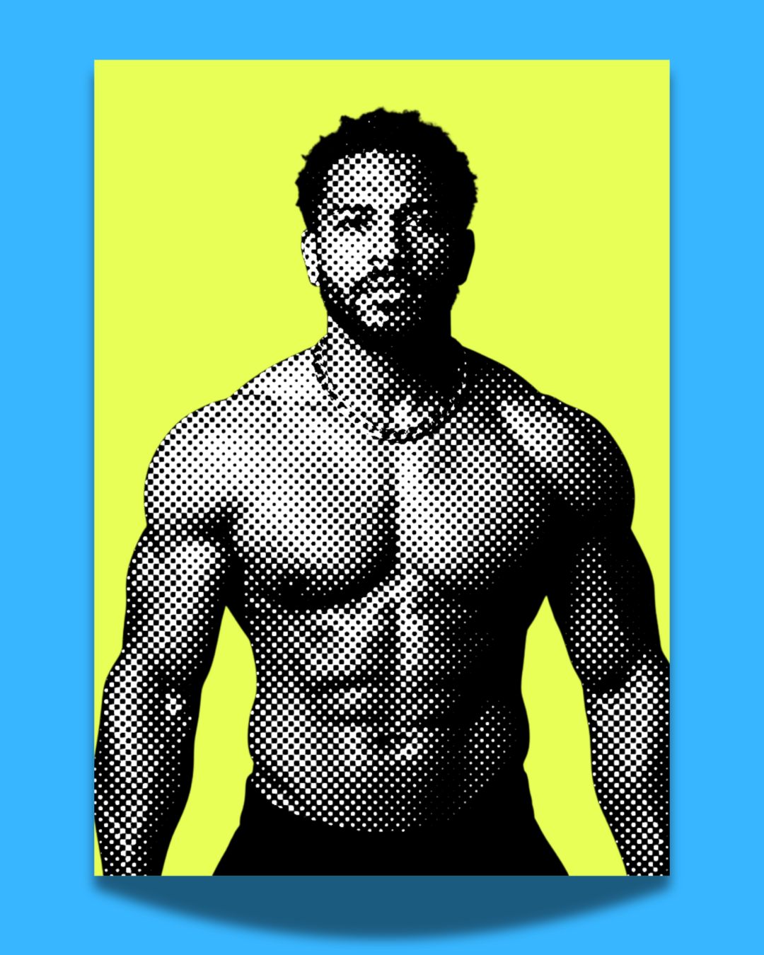 Colour Boys 'Jase' print