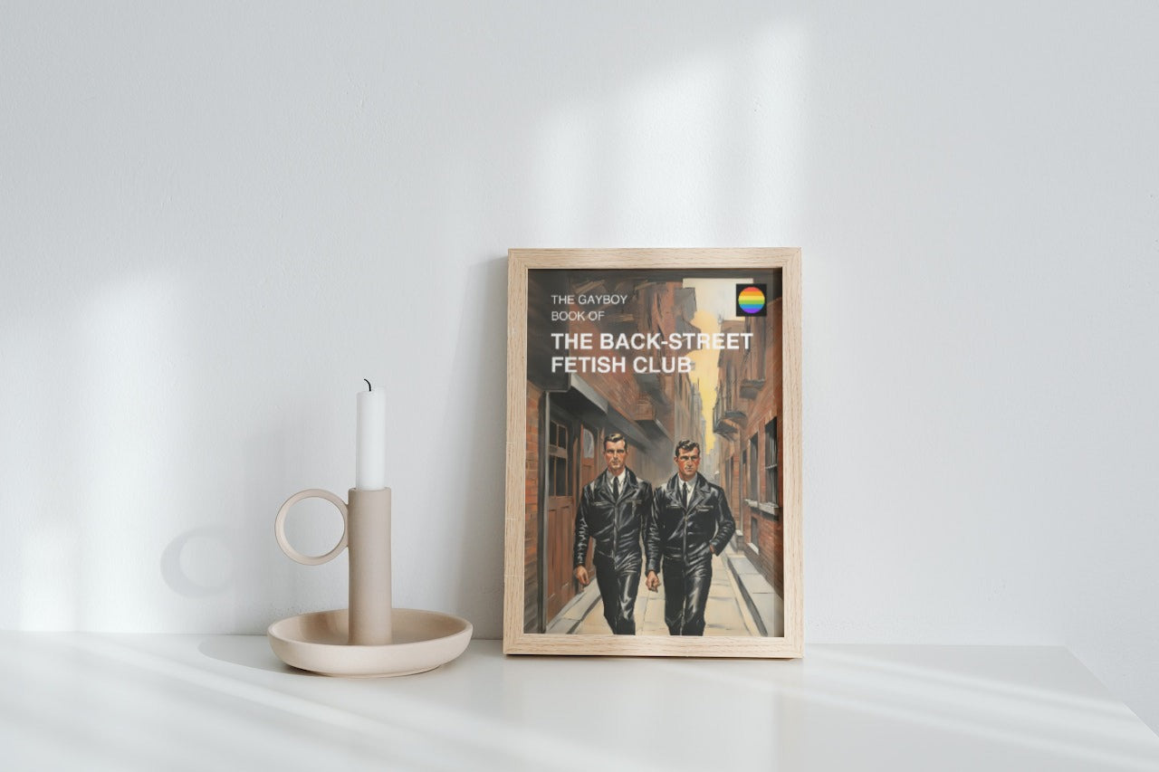 Vintage Books: Fetish Club Print