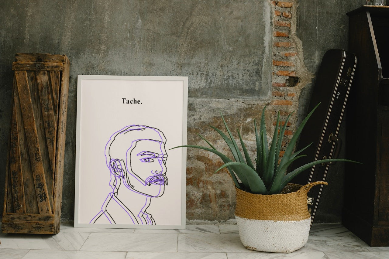 'Tache' print