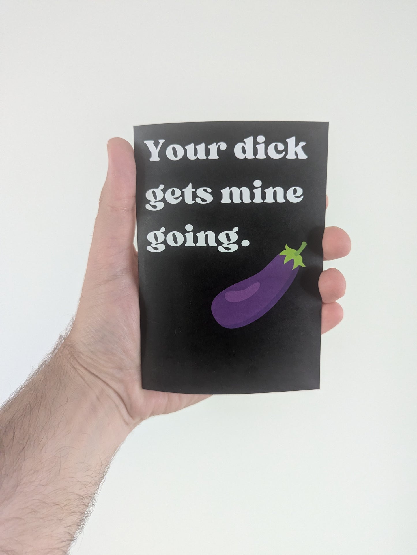 Your D!ck Greetings Card