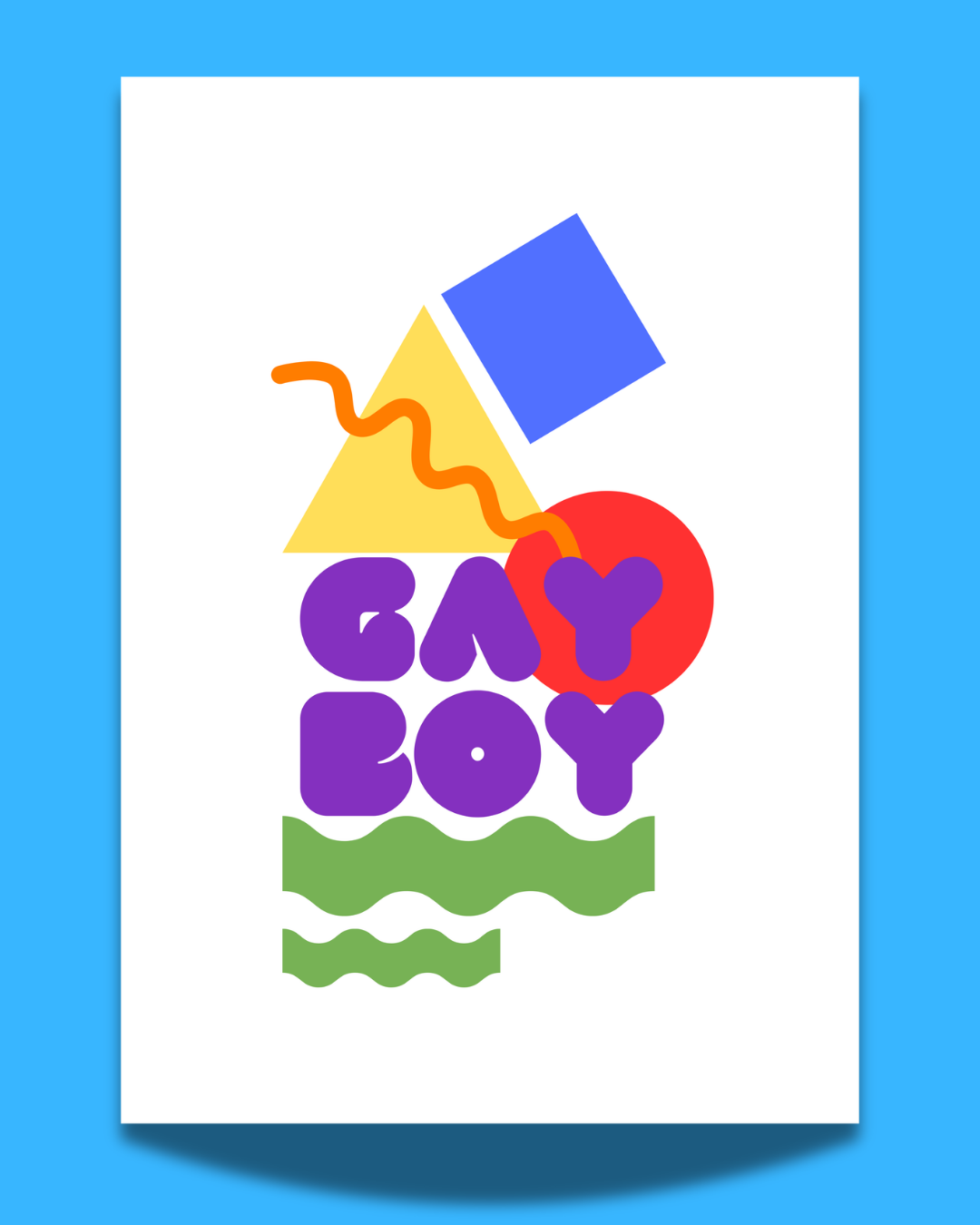'Gay Boy' print