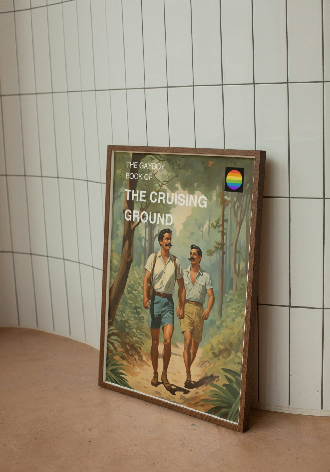Vintage Books: Cruising Ground Print