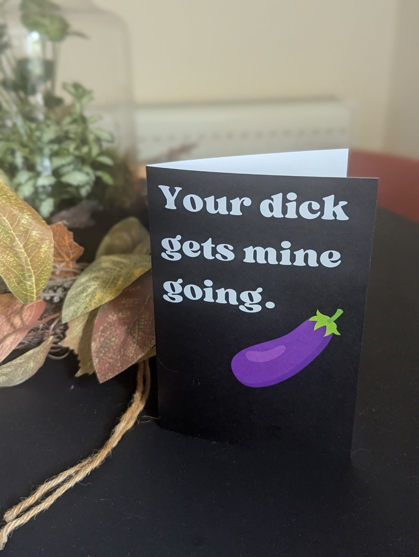 Your D!ck Greetings Card