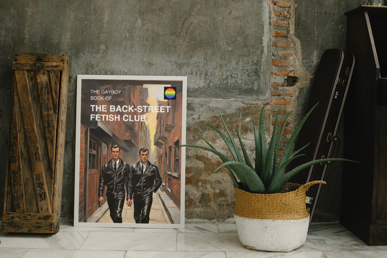 Vintage Books: Fetish Club Print
