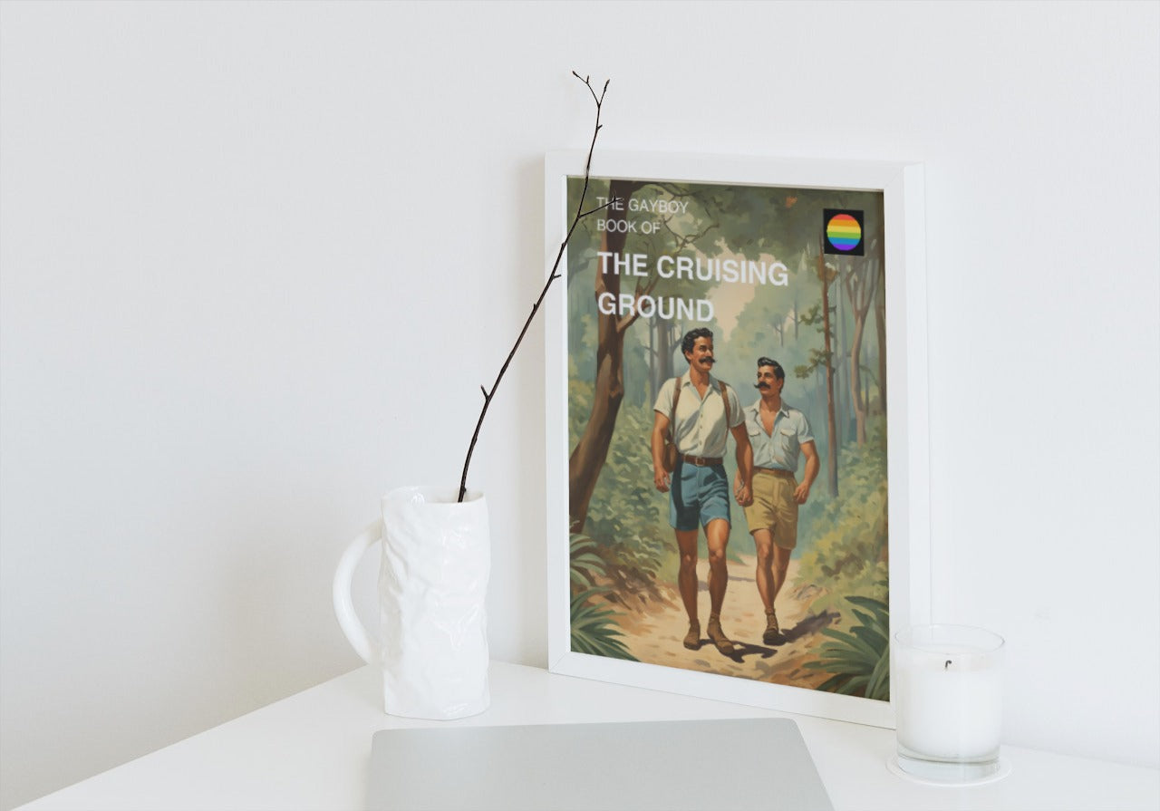 Vintage Books: Cruising Ground Print