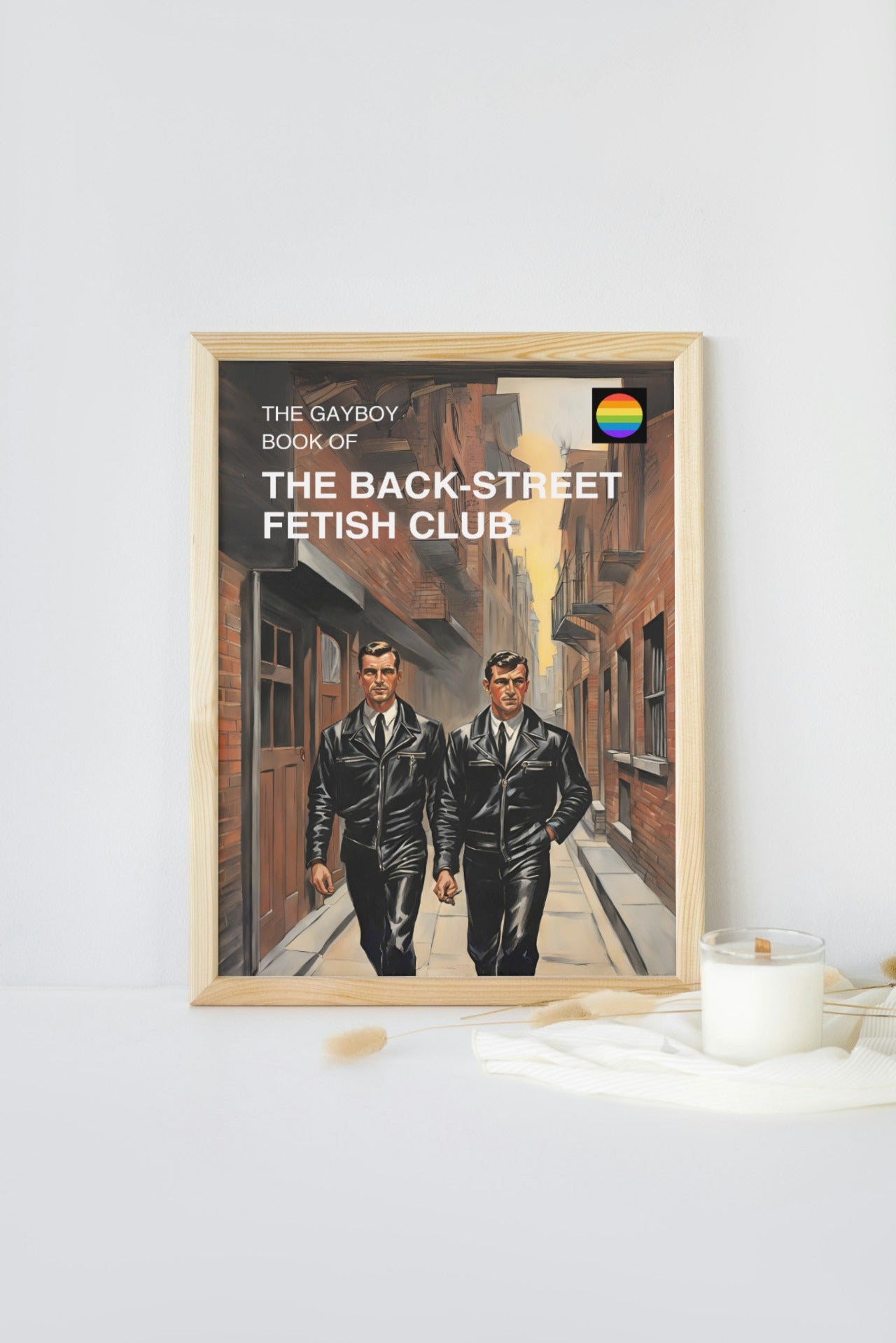Vintage Books: Fetish Club Print