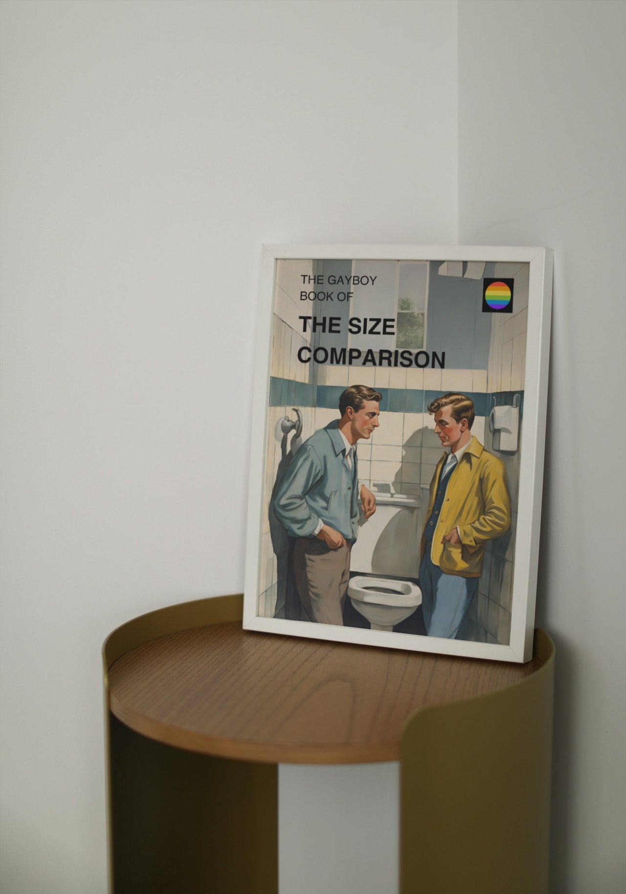 Vintage Books: Size Comparison Print