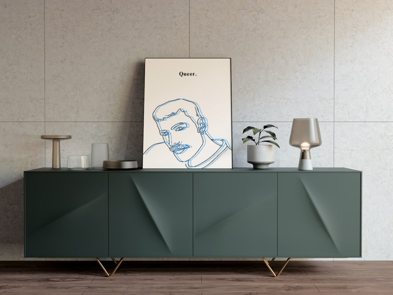 'Queer' print
