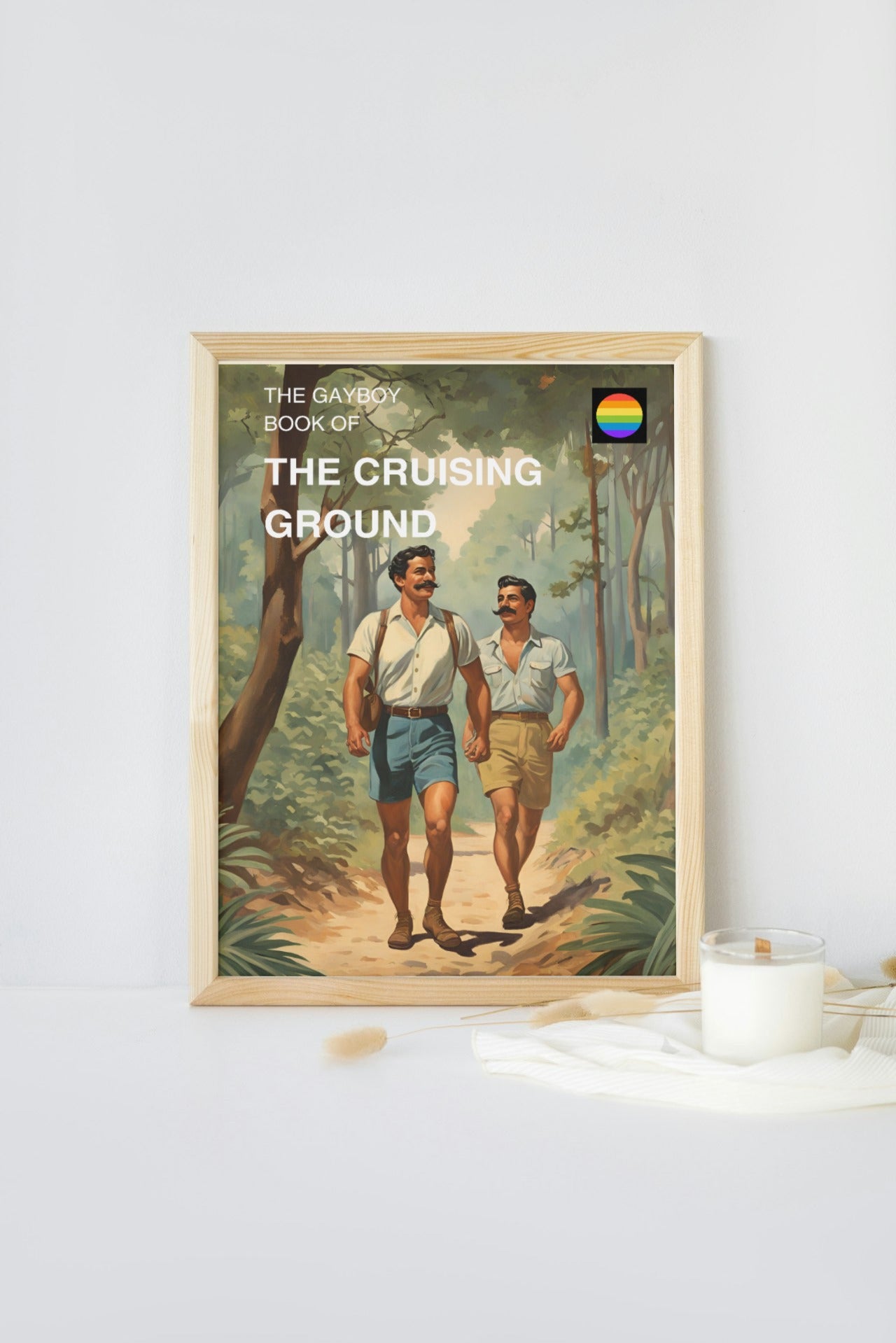 Vintage Books: Cruising Ground Print