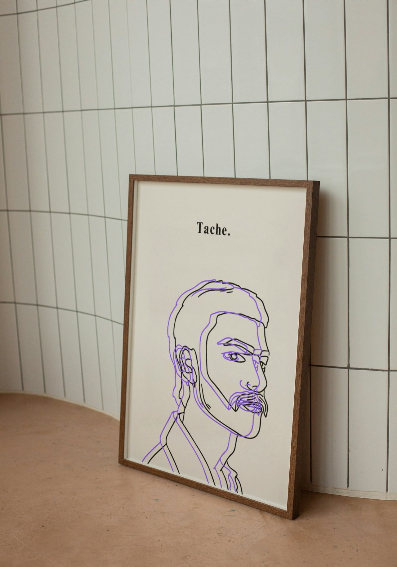 'Tache' print