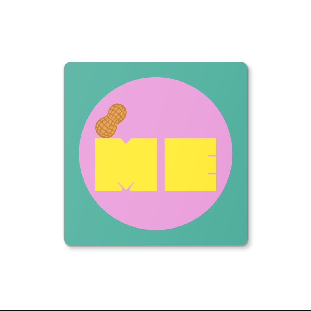 Nut on Me Coaster
