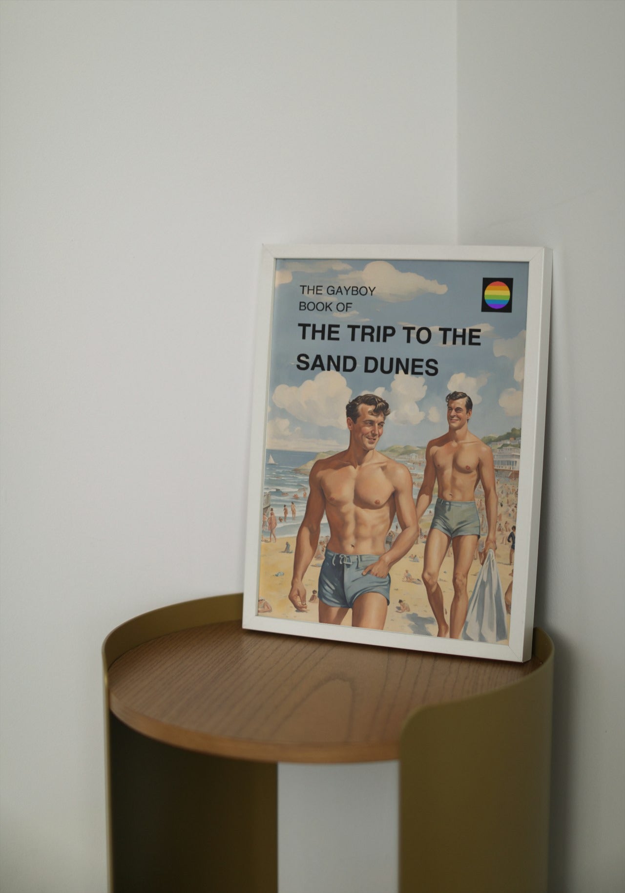 Vintage Books: Sand Dunes Print