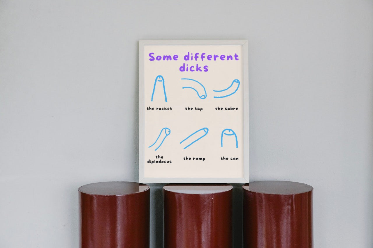 'Different D!cks' print