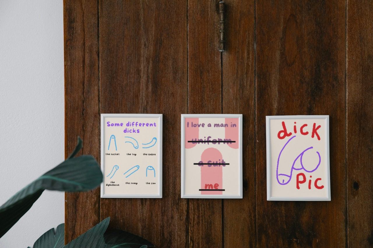 'Different D!cks' print