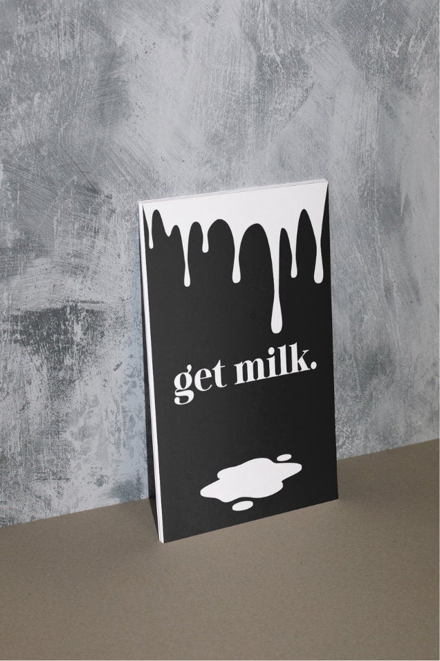 'Get Milk' print