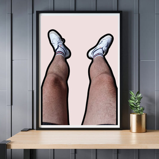 'Daddy’s Legs' print