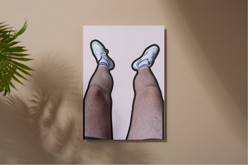 'Daddy’s Legs' print