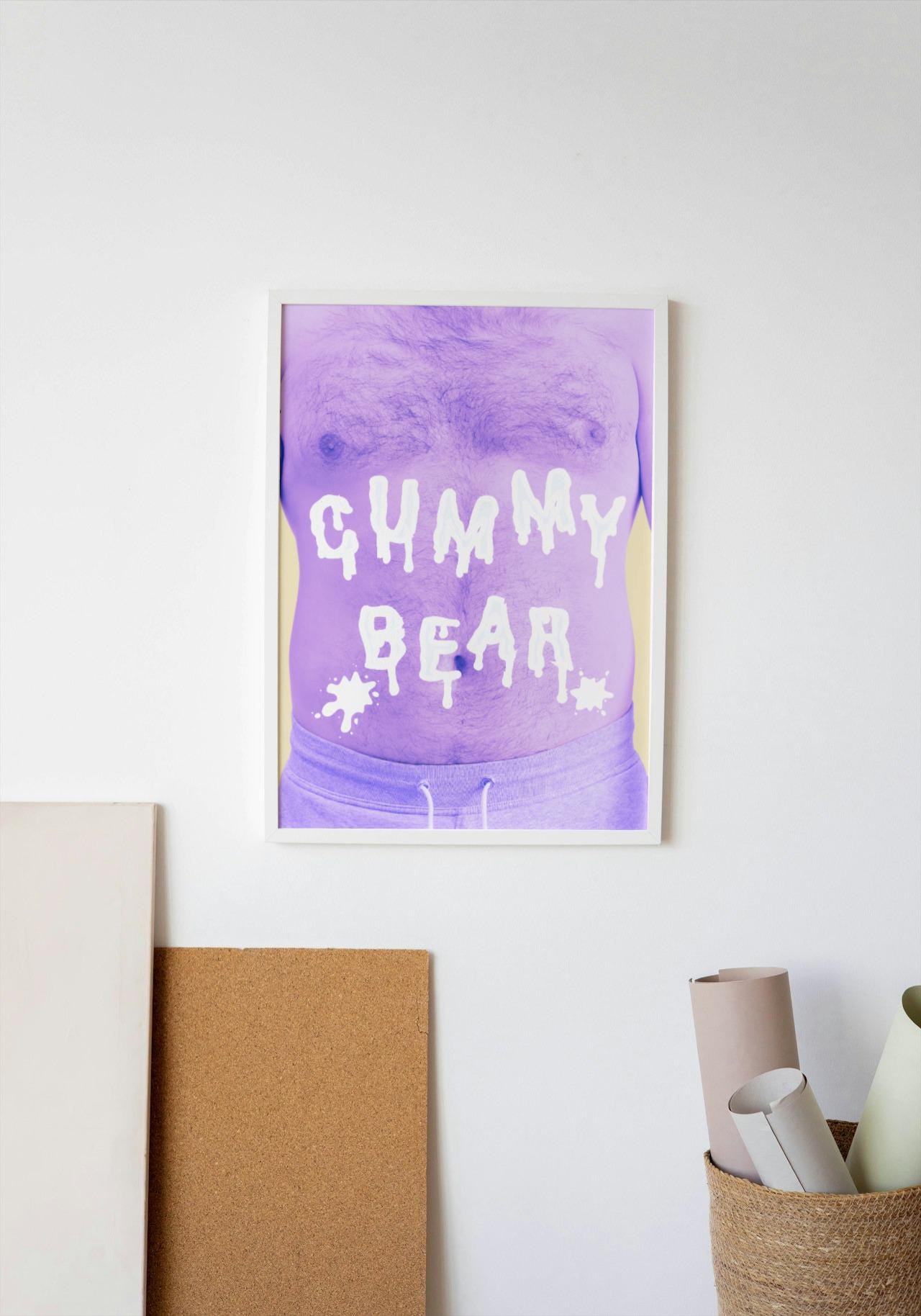 'Cummy Bear' print