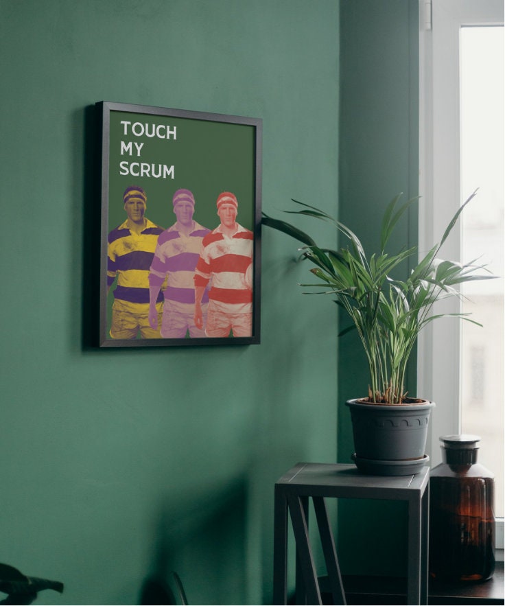 Touch my scrum print