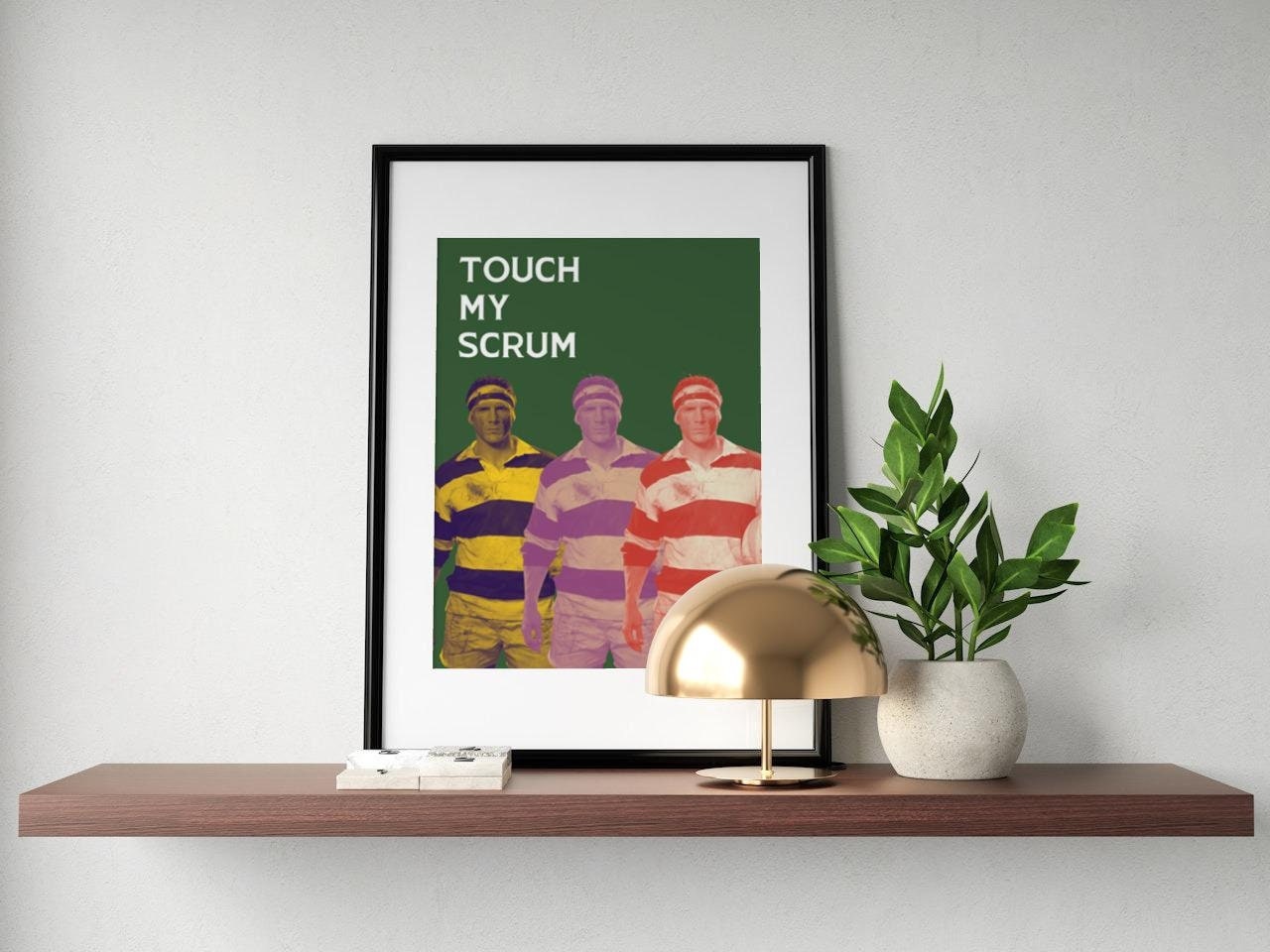 Touch my scrum print