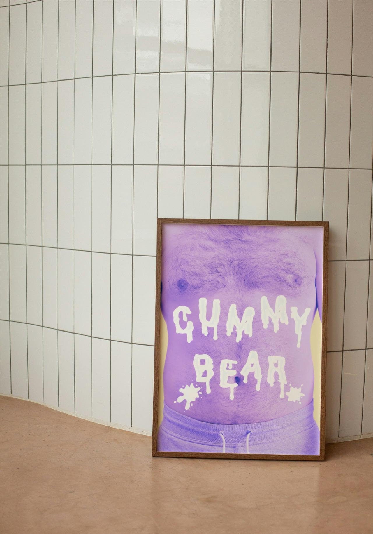 'Cummy Bear' print