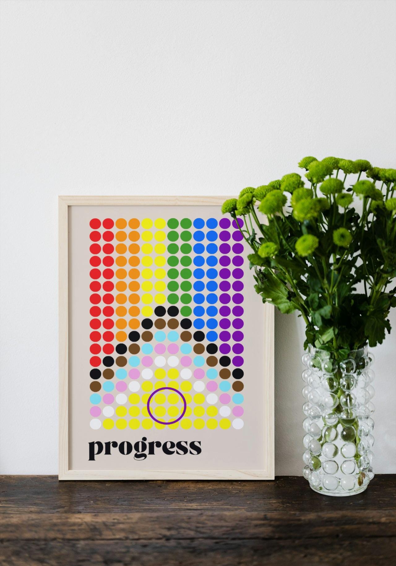 Progress Pride Flag A4 A3 Print
