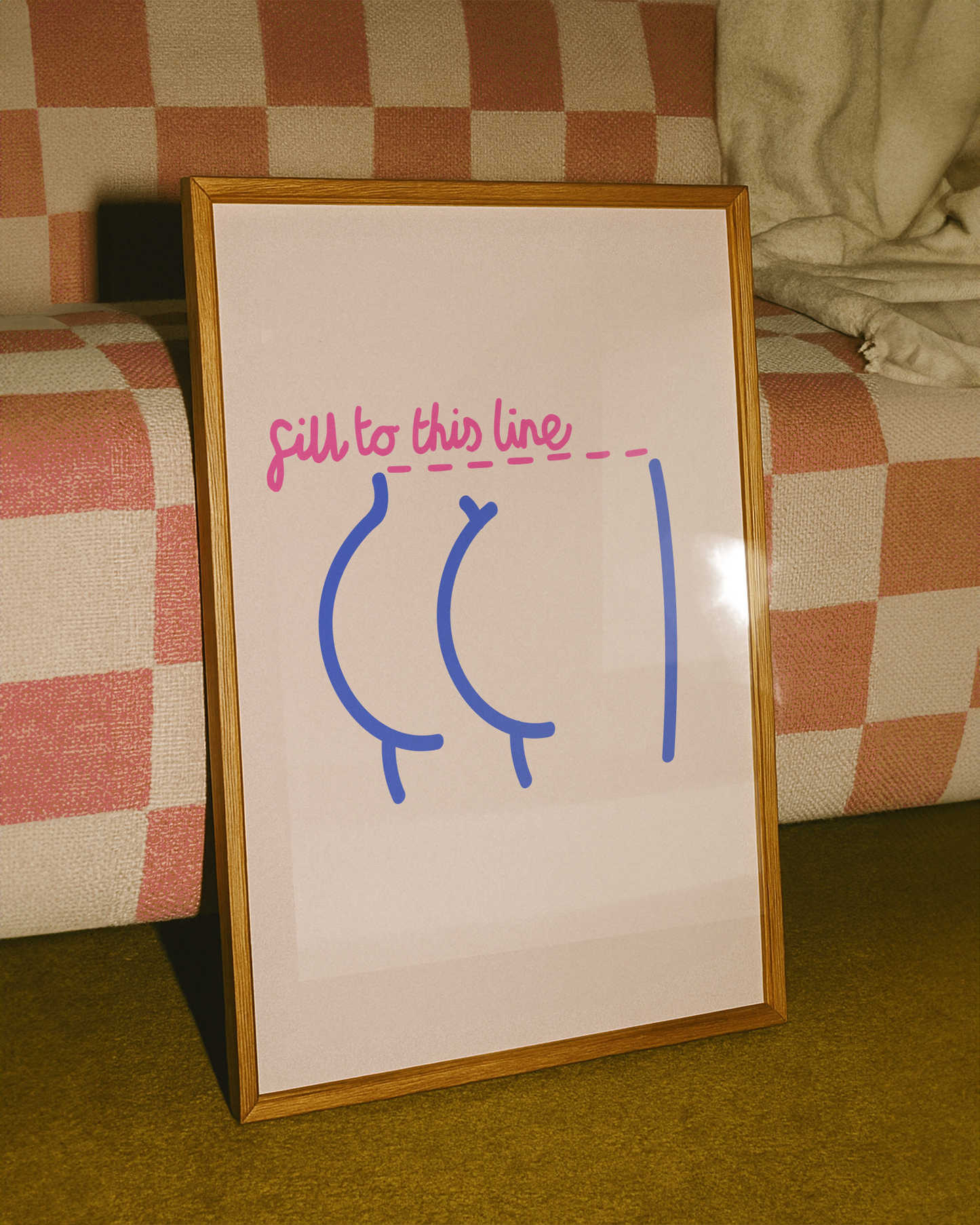 'Fill To This Line' print