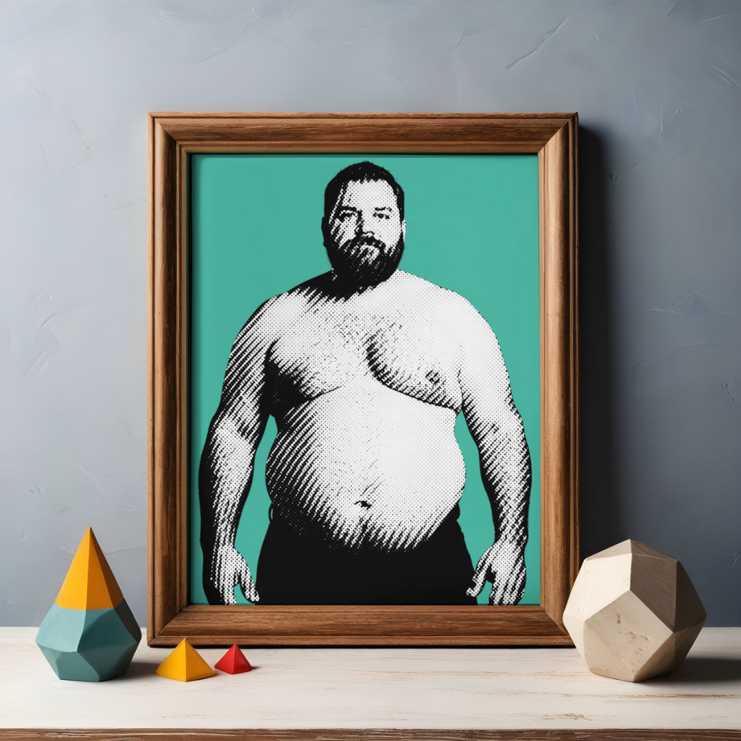 Colour Boys 'Russ' print