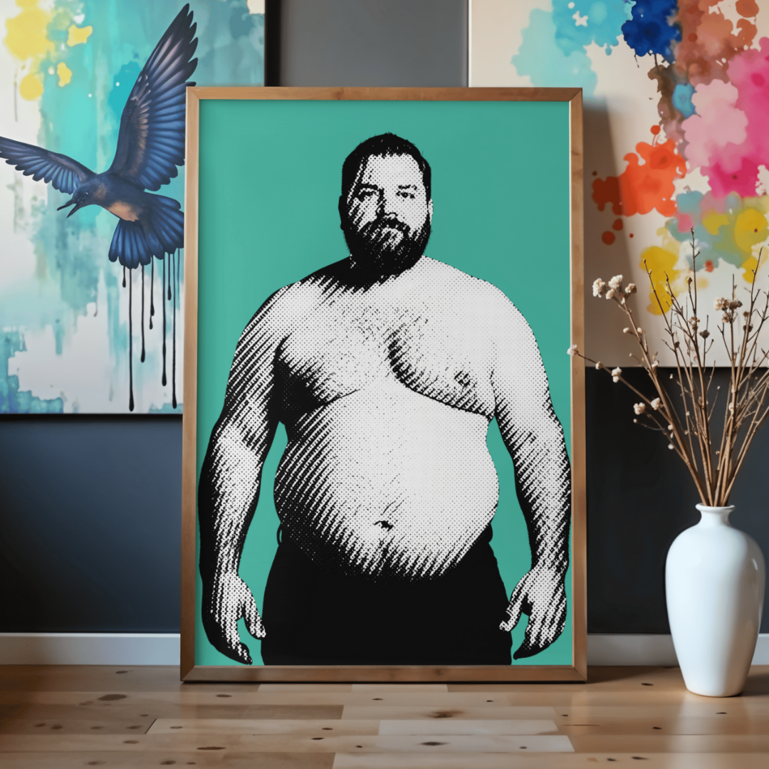 Colour Boys 'Russ' print