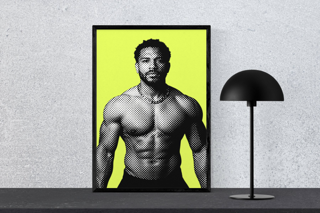 Colour Boys 'Jase' print