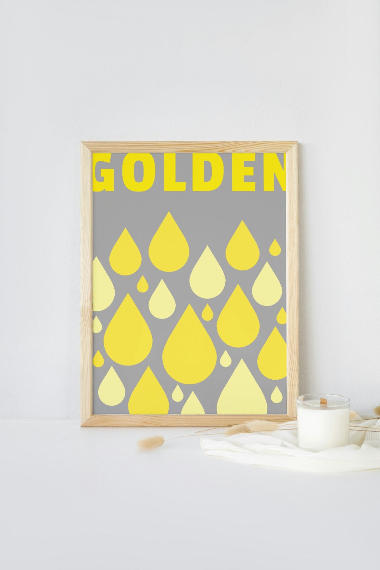 'Golden' print