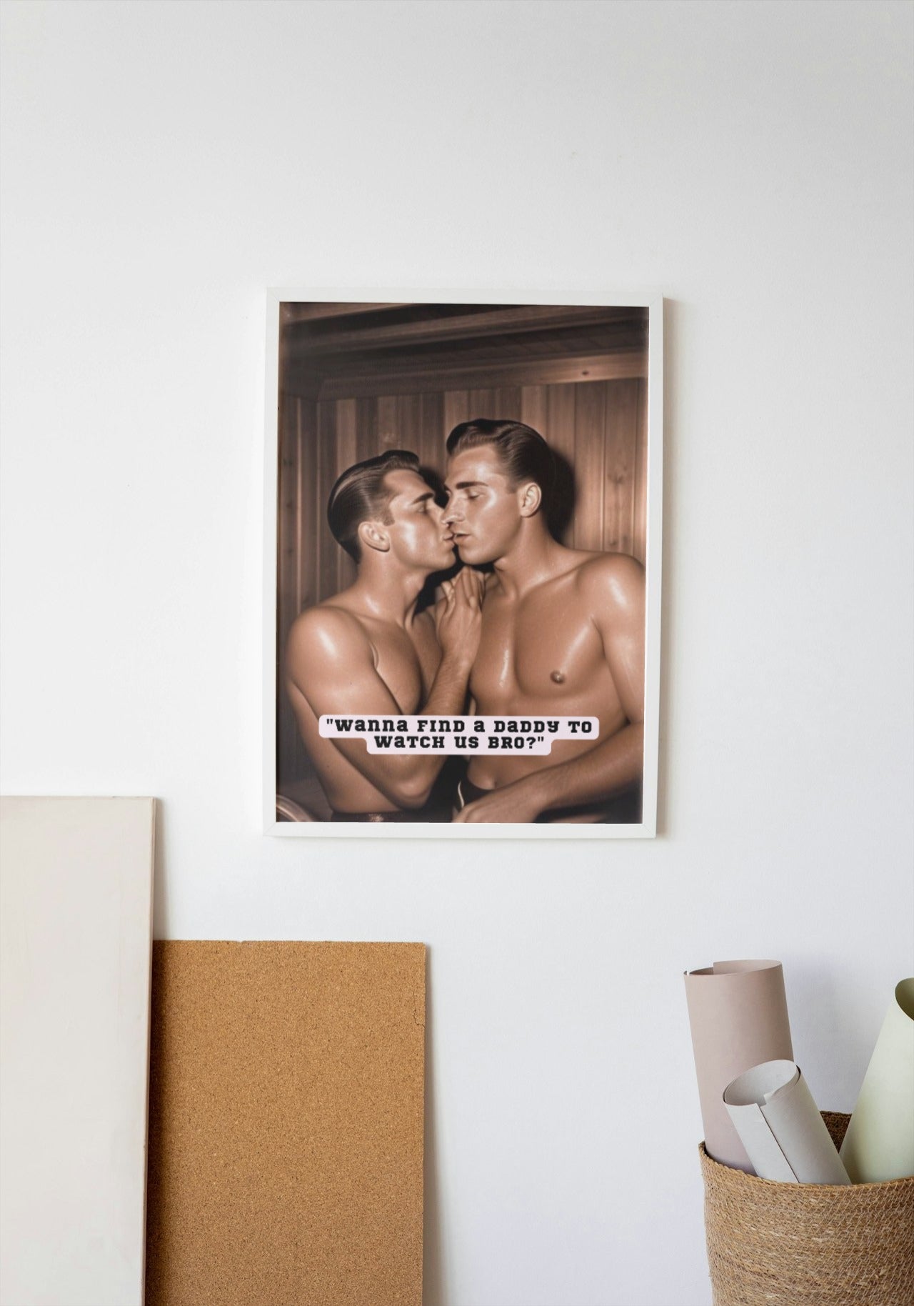 Bros of the 50s Sauna: 'Daddy' print