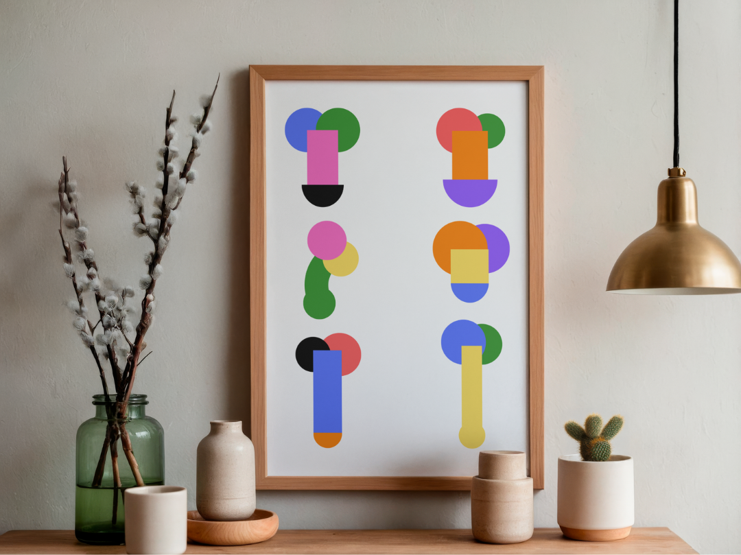 'Willies' (colours) print