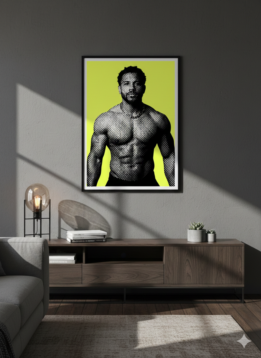 Colour Boys 'Jase' print