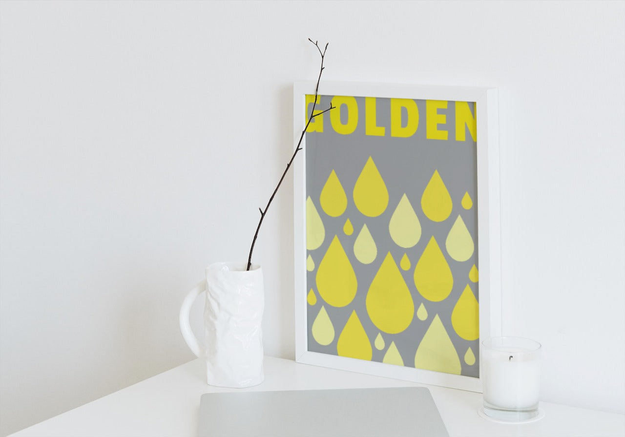 'Golden' print