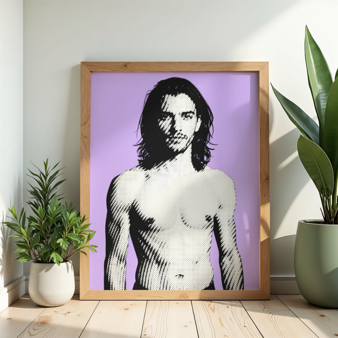 Colour Boys 'Jesse' print