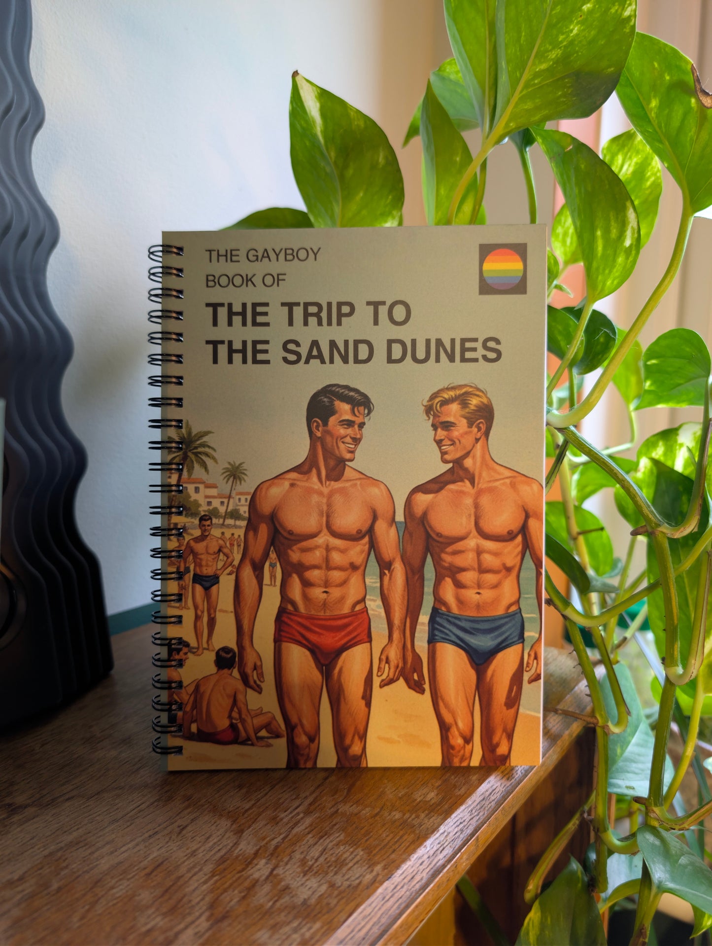 'The Trip to the Sand Dunes' A5 Notebook