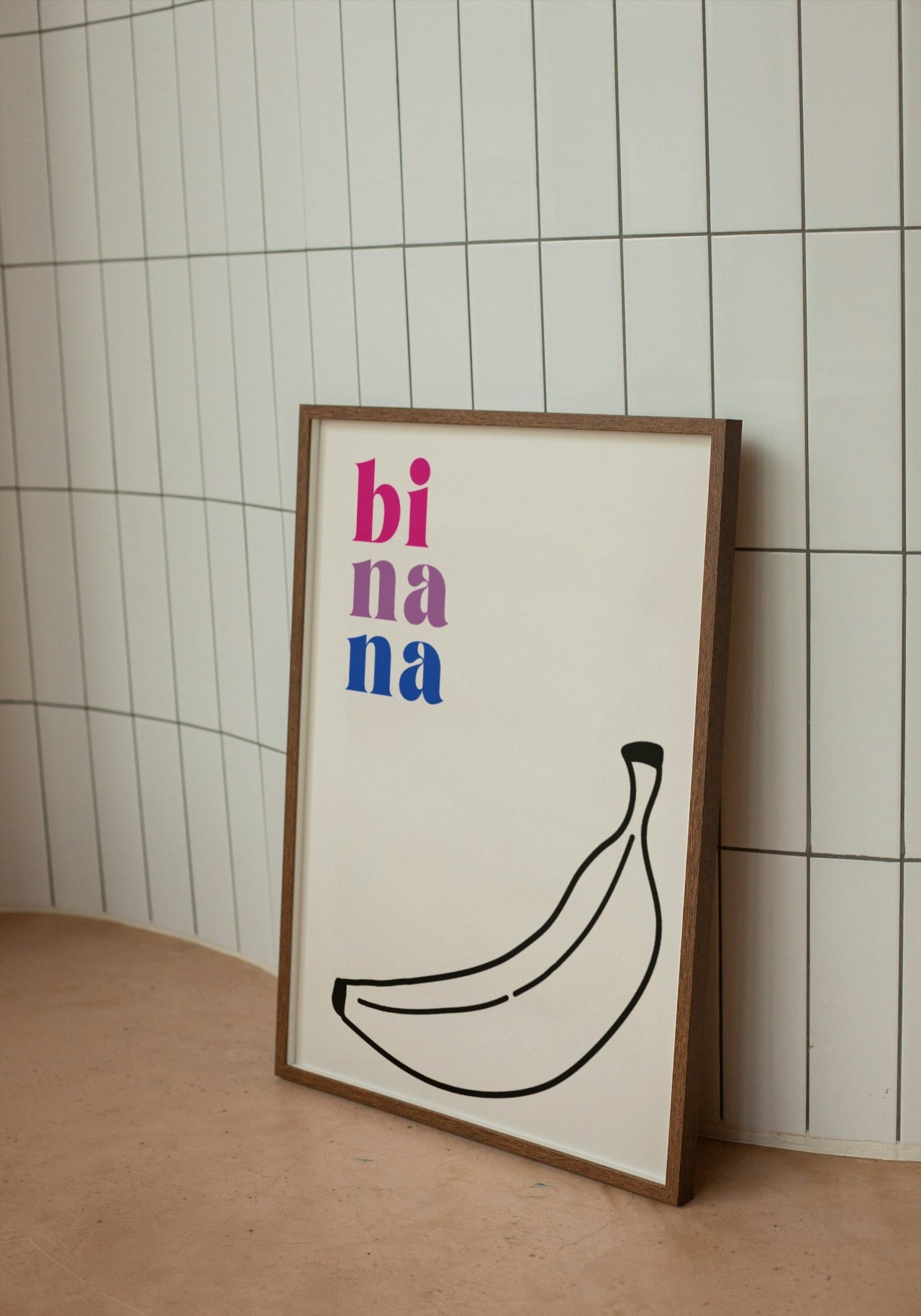 'Bi-na-na' print