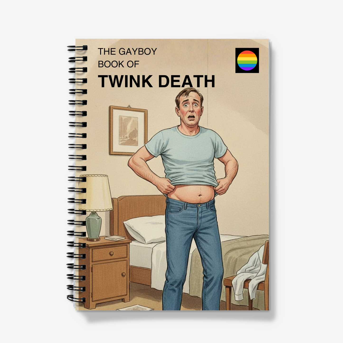 'Twink Death' A5 Notebook