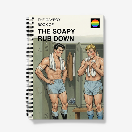 'The Soapy Rub Down' A5 Notebook