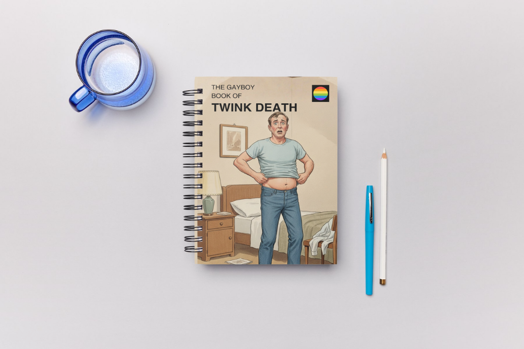 'Twink Death' A5 Notebook