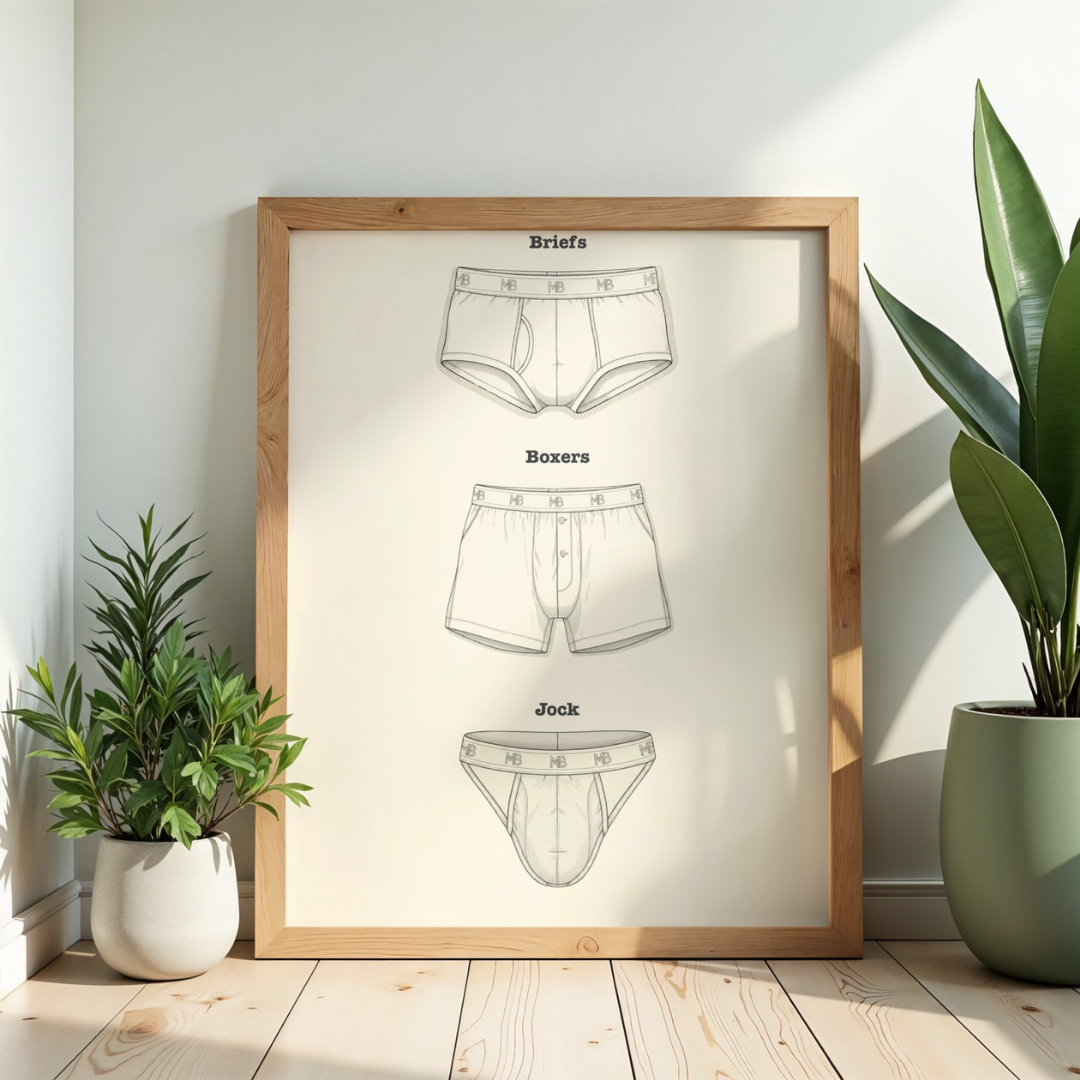 'Undies' print