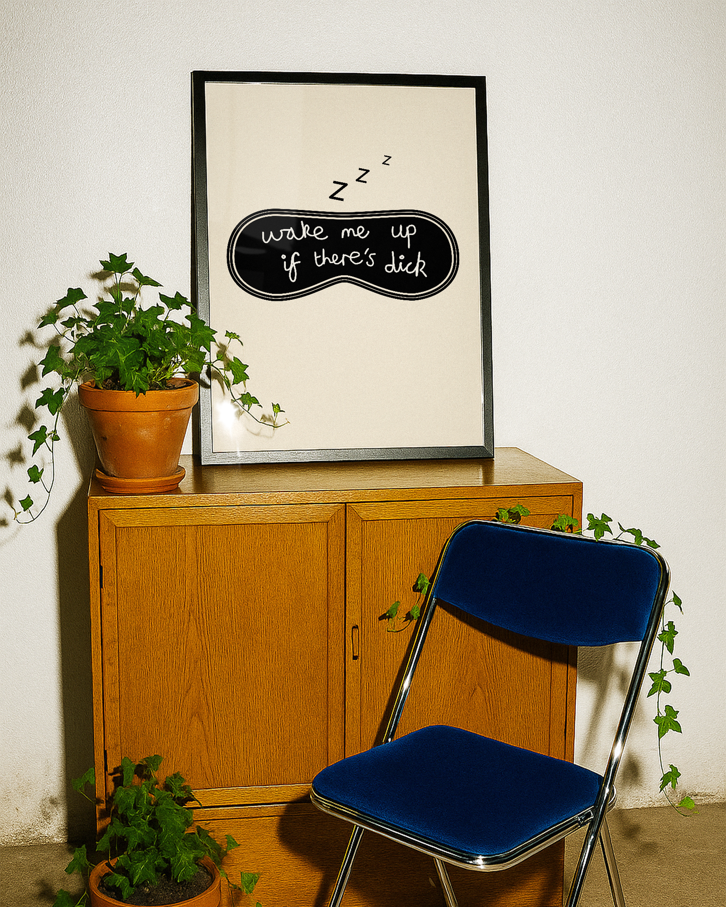 'Wake Me Up' print
